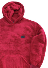 Ανδρική φούτερ με κουκούλα New wave clothing-252-45-Hoodie κόκκινο 232-39