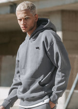 Ανδρικό μακρυμάνικο φούτερ Two Brothers - BF-25580-Grey regular fit