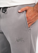 TWO BROTHERS - Ανδρική φόρμα signature logo regular - Γκρι BF-26590
