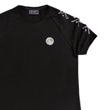 Vinyl art clothing - 27512-01 - icon logo print t-shirt - black