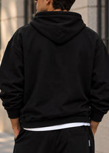 VINYL ART CLOTHING - Ανδρικό φούτερ με κουκούλα Classic printed hoodie - Μαύρο 28412-01