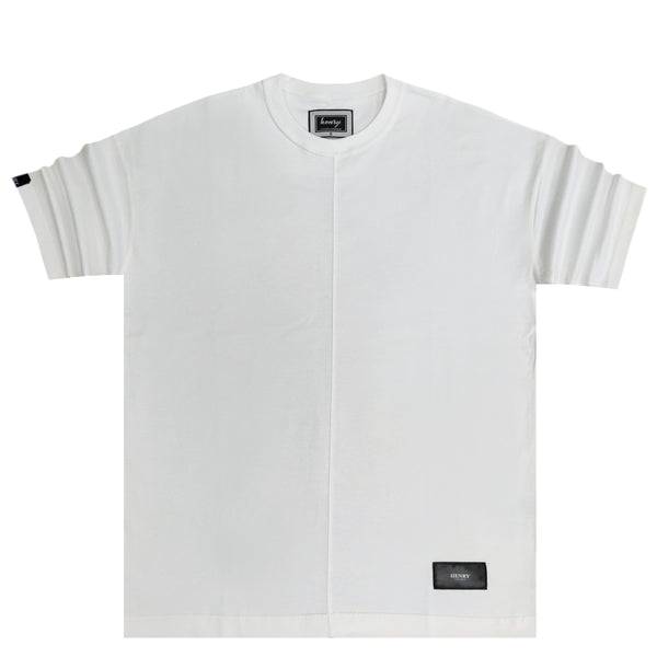 Henry clothing - 3-212 - oversize t-shirt - white