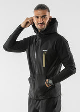 Ανδρική ζακέτα Henry clothing-3-445- jacket zip black