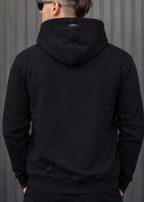 Ανδρικό φούτερ με κουκούλα Henry Clothing-3-514-Henry logo hoodie black
