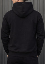 Ανδρικό φούτερ με κουκούλα Henry Clothing-3-530-Henry logo hoodie black