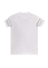 Ανδρική κοντομάνικη μπλούζα Henry clothing-3-634-small patch tee λευκή
