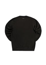 Ανδρικό φούτερ Henry clothing-3-650-sweatshirt small triangle logo μαύρο