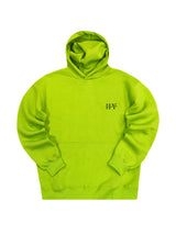 Ανδρικό φούτερ με κουκούλα Henry clothing-3-661-back logo hoodie λαχανί