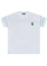 Ανδρική κοντομάνικη μπλούζα Henry - 3-701 - vespa oversized tee λευκό