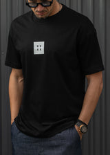 Ανδρική κοντομάνικη μπλούζα Henry clothing-3-714-premium brand t-shirt μαύρο