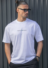 Ανδρική κοντομάνικη μπλούζα Henry Clothing - 3-722 - Henry premium regular fit tee λευκό