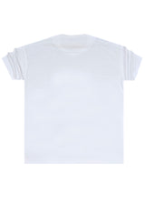 Ανδρική κοντομάνικη μπλούζα Henry Clothing - 3-734 - premium brand regular fit λευκό
