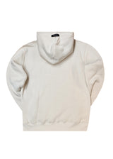 Ανδρικό φούτερ με κουκούλα Henry Clothing- 3-750 -signed logo hoodie μπεζ