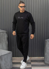 HENRY CLOTHING Ανδρικό φούτερ Henry Clothing - Μαύρο 3-781