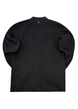 Ανδρικό μακρυμάνικο πουκάμισο Vittorio - 300-2526-ALBERTO- overshirt regular fit μαύρο