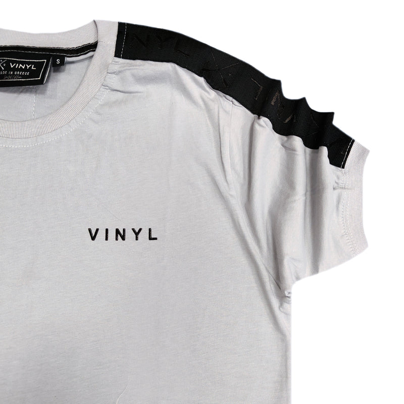 Vinyl art clothing - 34110-09 - t-shirt with logo tape - ice