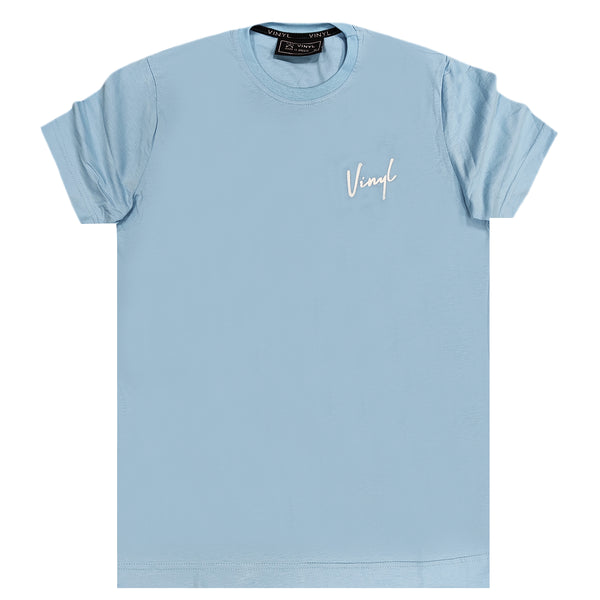 Vinyl art clothing - 40513-24 - signature t-shirt - light blue