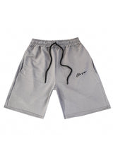 CLOSE SOCIETY Ανδρική βερμούδα γκρι Calligraphy black logo 439-grey