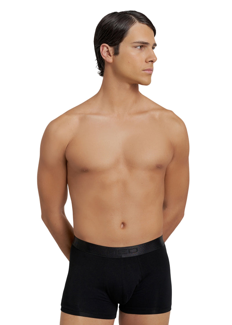 Ανδρικό εσώρουχο μποξερ MED - 21122780-33 - logan ultimate 3D side panels μαύρο