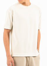 VITTORIO - Ανδρικό T-shirt oversized - Εκρού 200-2526-JORDAN