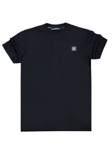 Αντρική κοντομάνικη μπλούζα Vinyl Art Clothing -52320-01 - meant to fly oversized tee μαύρο