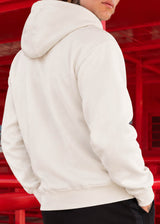 Ανδρική ζακέτα με κουκούλα Vinyl Art Clothing - 52525-02 - off duty zip hoodie oversize fit λευκό