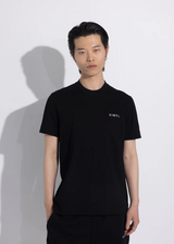 Αντρική κοντομάνικη μπλούζα - Vinyl Art Clothing - 59420-01 - needlecraft logo regular fit t-shirt μαύρο