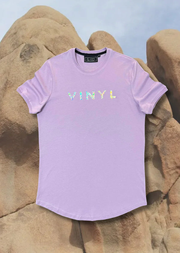 Vinyl art clothing - 83540-05 - mirror logo t-shirt - lilac