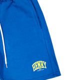 Henry clothing - 6-323 - arch logo shorts - blue royal