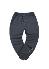 Henry clothing-6-353-calligraphy sweatpants -grey