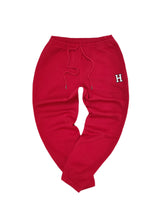 Ανδρική φόρμα Henry clothing-6-615-logo H sweatpants κόκκινο