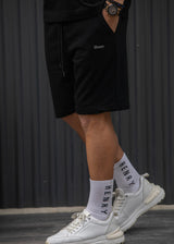 Ανδρική βερμούδα φούτερ Henry Clothing - 6-702 - relaxed fit shorts μαύρο