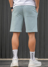 Ανδρική βερμούδα φούτερ Henry Clothing - 6-702 - relaxed fit shorts μέντα