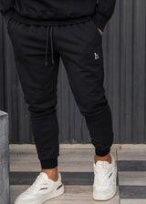 HENRY CLOTHING - Ανδρική φόρμα h logo -Μαύρη 6-802