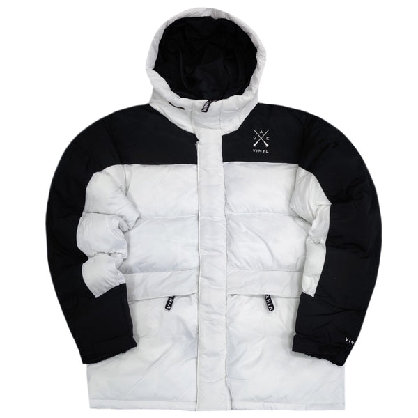 Vinyl art clothing - 60400-12 - puffer jacket - white