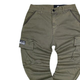 Cosi jeans - 62-fosse- w23 - cargo elasticated - khaki