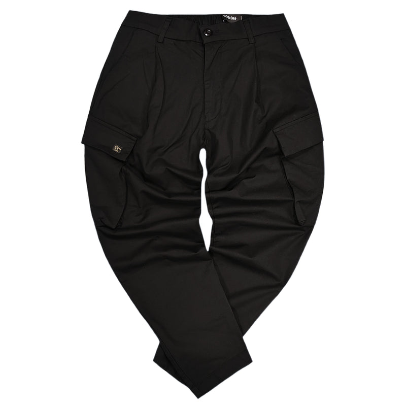 Cosi jeans - 63-PITTI - cargo fabric - ss23 - black