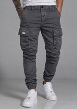 COSI JEANS - Ανδρικό παντελόνι cargo - Ανθρακί 68-GOAKILLI