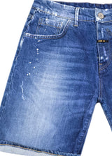 Ανδρική βερμούδα τζιν Cosi Jeans -65-LATTO 1 - jeans regular fit shorts μπλε