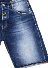 Ανδρική βερμούδα τζιν Cosi Jeans -65-LATTO 4 - jeans regular fit shorts μπλε