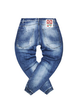Ανδρικό τζιν παντελόνι Cosi jeans - 65-tiago 4 - S25 μπλε ντένιμ elasticated