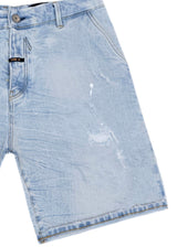 Ανδρική βερμούδα τζιν Cosi Jeans -65-VORRE 1 - jeans regular fit shorts ανοιχτό μπλε