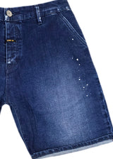 Ανδρική βερμούδα τζιν Cosi Jeans -65-VORRE 2 - jeans regular fit shorts σκούρο μπλε