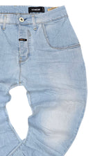 Ανδρικό Παντελόνι Τζιν Cosi jeans - 65-tiago 6  - SS25 - jeans regular fit denim ανοιχτό μπλε