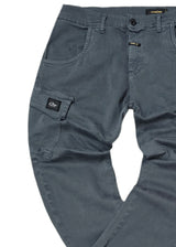 Ανδρικό παντελόνι κάργκο Cosi Jeans - 66-OSAKA - cargo pants regular fit σκούρο γκρι