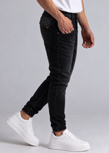 COSI JEANS - Ανδρικό τζιν παντελόνι regular fit elasticated - Μαύρο 68-MAGGIO 7