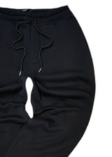 Ανδρική φόρμα Henry clothing-7-800-simple sweatpants black
