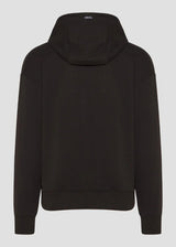 Ανδρικό φούτερ με κουκούλα Vinyl Art Clothing-73714-01-puff logo hoodie regular fit -black