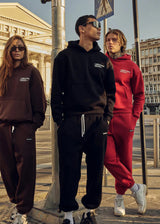 Ανδρικό μακρυμάνικο φούτερ με κουκούλα Vinyl Art Clothing-75757-33-Studios V Legacy hoodie cotton oversized brown
