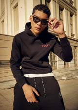 Ανδρικό μακρυμάνικο φούτερ με κουκούλα Vinyl Art Clothing -76767-01 - Street Beast black